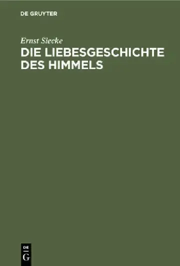 Cover of Die Liebesgeschichte Des Himmels