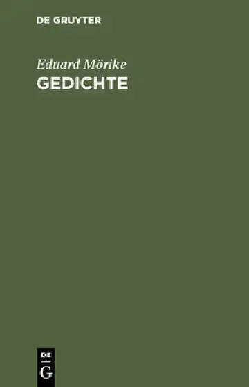 Cover of Gedichte
