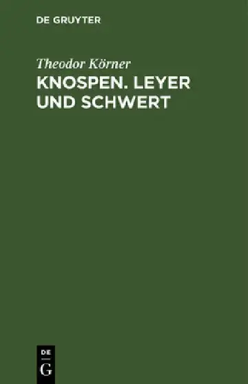 Cover of Knospen. Leyer und Schwert