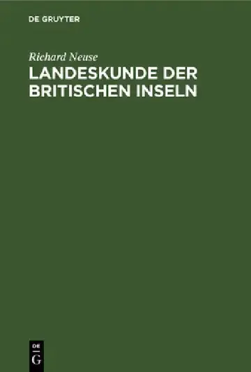 Cover of Landeskunde Der Britischen Inseln