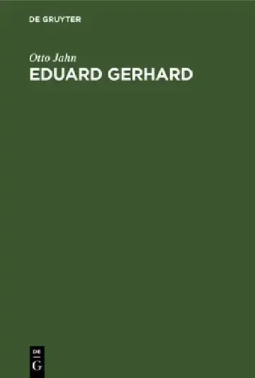 Cover of Eduard Gerhard