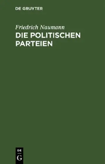 Cover of Die politischen Parteien