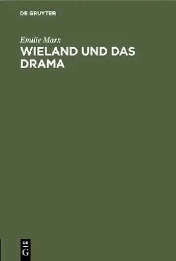 Cover of Wieland und das Drama