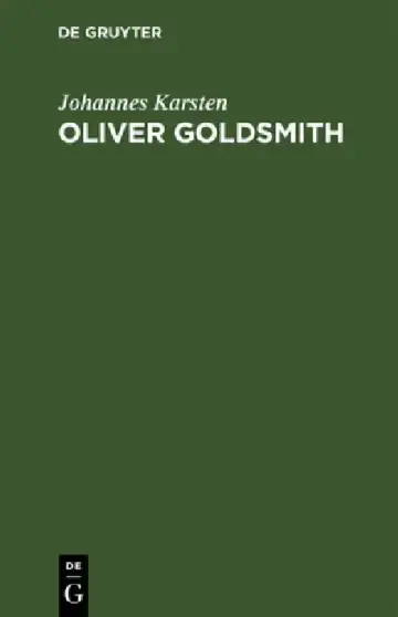 Cover of Oliver Goldsmith