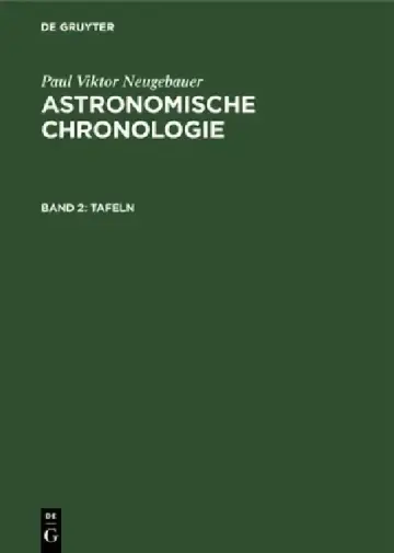 Cover of Tafeln