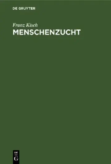 Cover of Menschenzucht