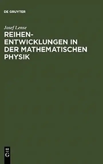 Cover of Reihenentwicklungen in der mathematischen Physik