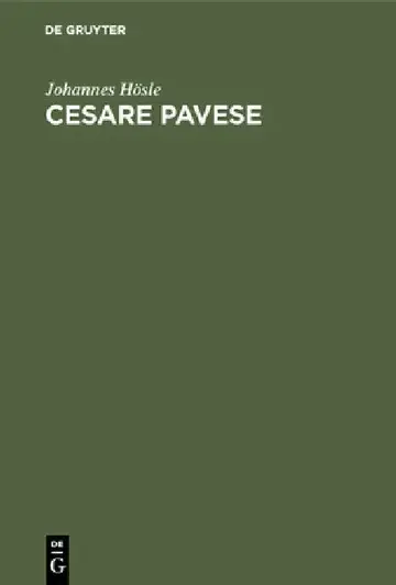 Cover of Cesare Pavese