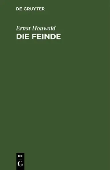 Cover of Die Feinde