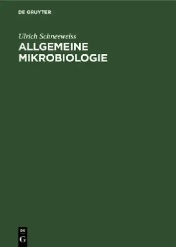 Cover of Allgemeine Mikrobiologie
