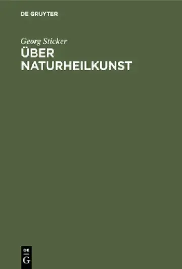 Cover of Über Naturheilkunst