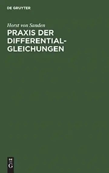 Cover of PRAXIS Der Differentialgleichungen
