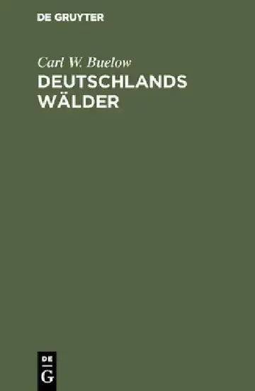Cover of Deutschlands Wälder