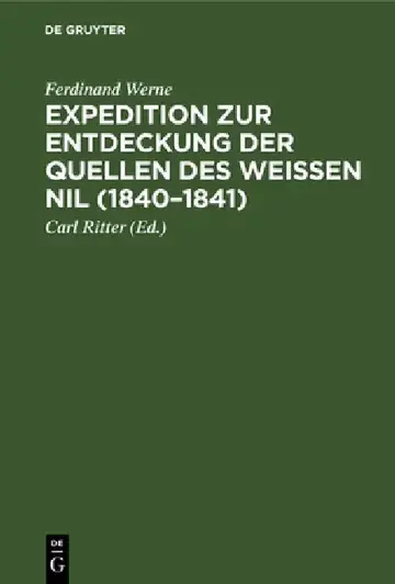 Cover of Expedition Zur Entdeckung Der Quellen Des Weißen Nil (1840-1841)