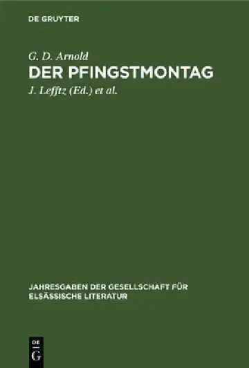Cover of Der Pfingstmontag
