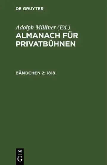 Cover of 1818