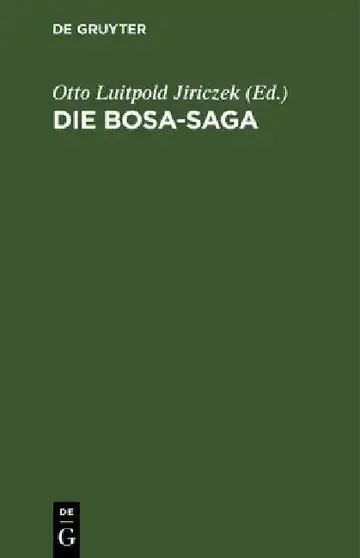 Cover of Die Bosa-Saga