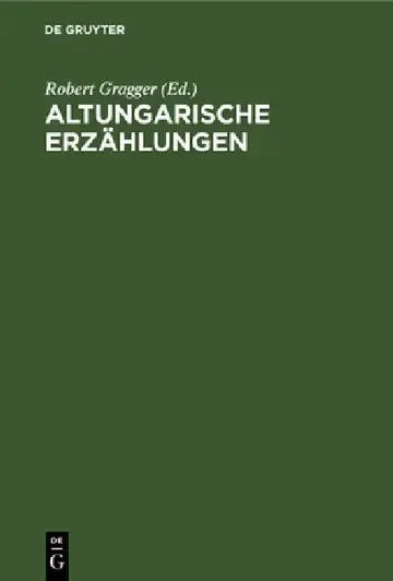 Cover of Altungarische Erzählungen