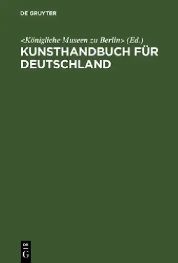 Cover of Kunsthandbuch für Deutschland