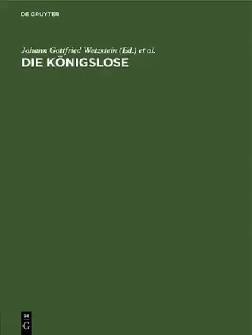 Cover of Die Königslose
