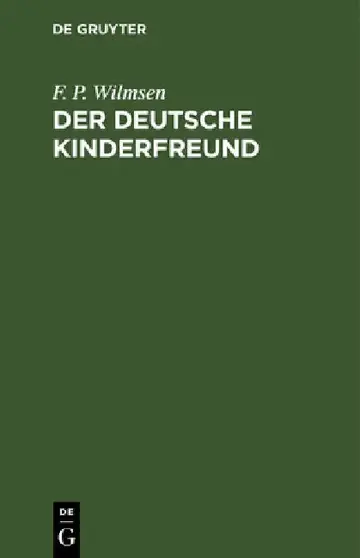 Cover of Der Deutsche Kinderfreund