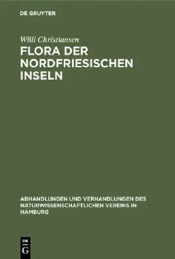 Cover of Flora der Nordfriesischen Inseln