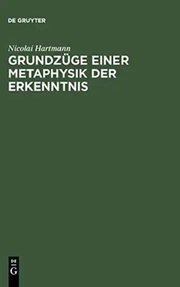 Cover of Grundzüge Einer Metaphysik Der Erkenntnis
