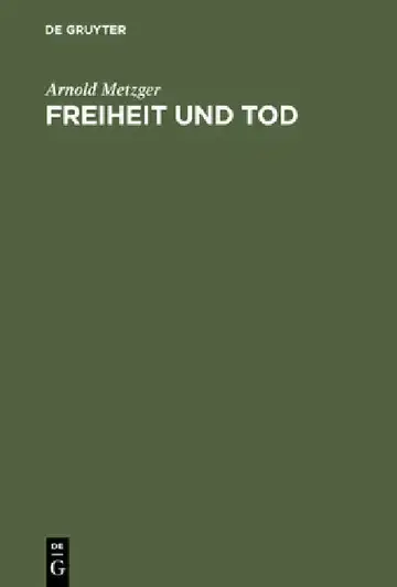 Cover of Freiheit und Tod