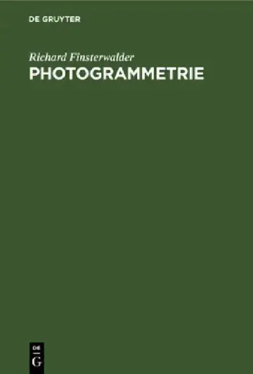 Cover of Photogrammetrie