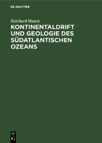 Cover of Kontinentaldrift und Geologie des südatlantischen Ozeans