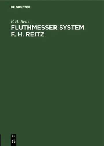 Cover of Fluthmesser System F. H. Reitz