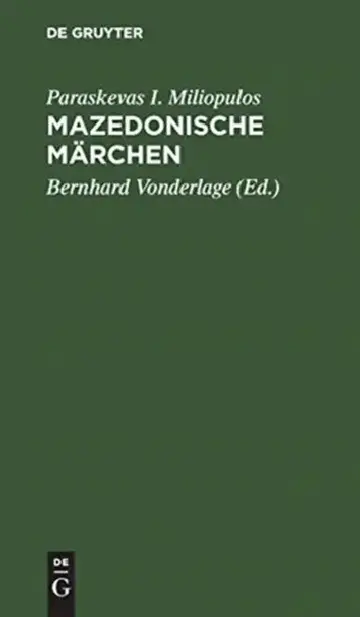 Cover of Mazedonische Märchen