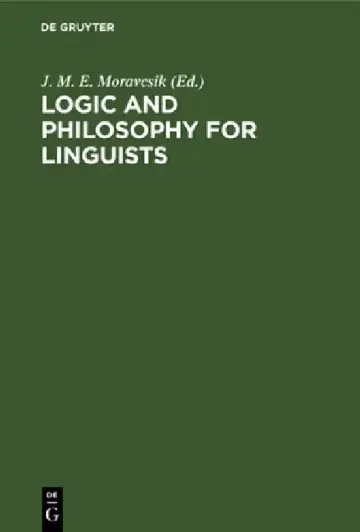 Cover of Logic and Philosophy for Linguists