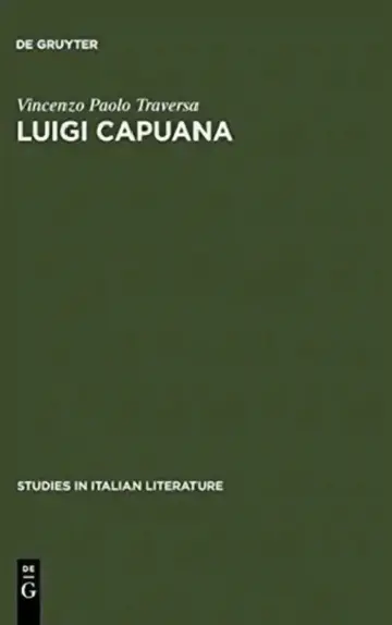 Cover of Luigi Capuana