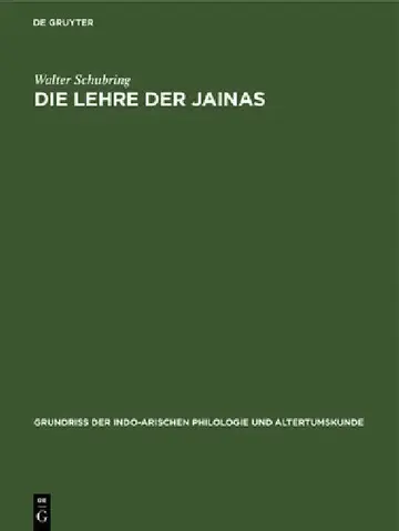 Cover of Die Lehre Der Jainas