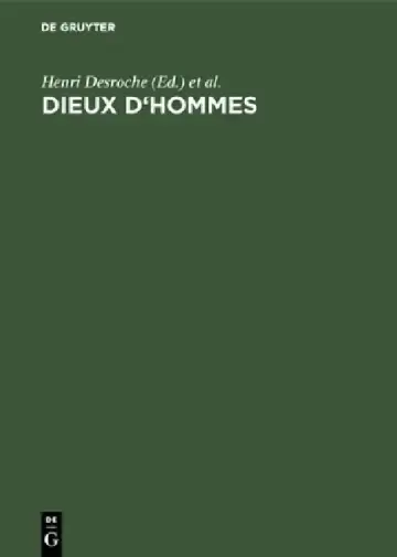 Cover of Dieux d'hommes