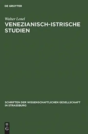 Cover of Venezianisch-Istrische Studien