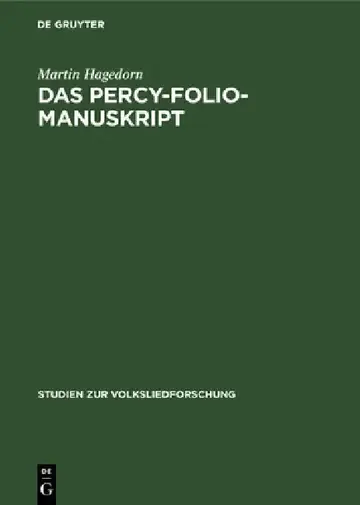 Cover of Das Percy-Folio-Manuskript