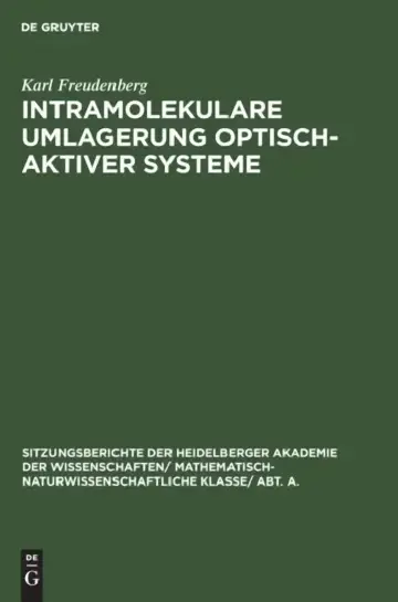 Cover of Intramolekulare Umlagerung Optisch-Aktiver Systeme