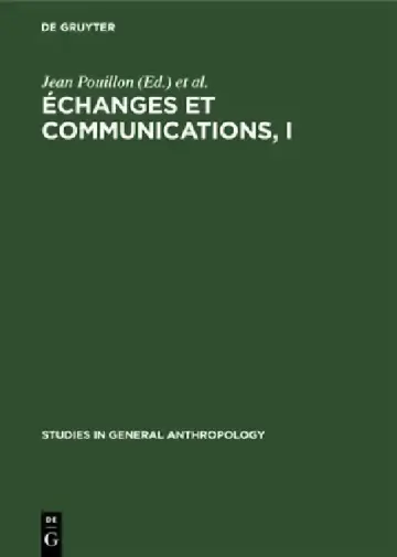 Cover of Échanges Et Communications, I