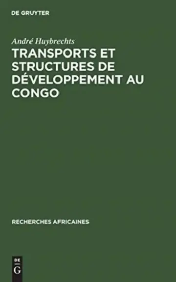 Cover of Transports et structures de développement au Congo
