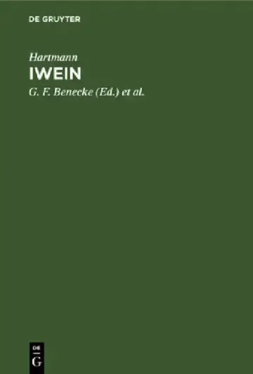 Cover of Iwein