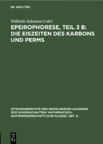Cover of Epeirophorese, Teil 3 B