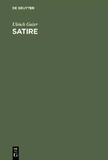 Cover of Satire