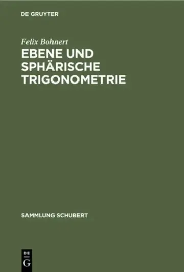 Cover of Ebene Und Sphärische Trigonometrie
