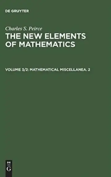 Cover of Mathematical Miscellanea. 2