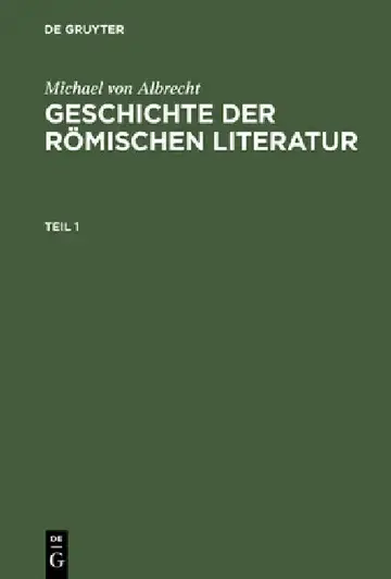 Cover of Michael Von Albrecht