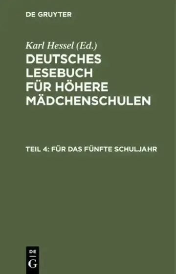 Cover of Für Das Fünfte Schuljahr
