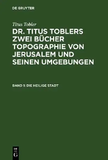 Cover of Die heilige Stadt
