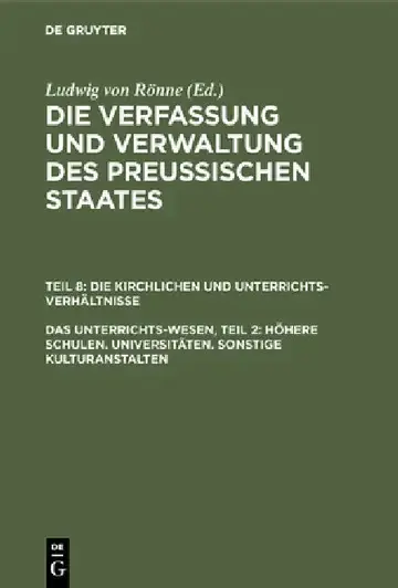 Cover of Das Unterrichts-Wesen, Teil 2